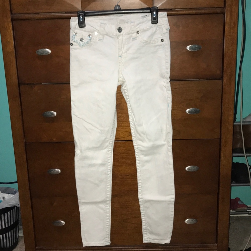 True Religion White Jeans